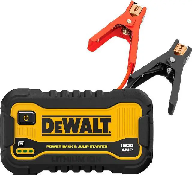 Main image of DeWalt DXAELJ16 1600 Peak Amp Jump Starter Battery Booster with USB Power Station