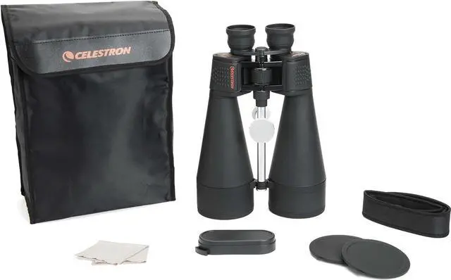 Alt view image 6 of 6 - SkyMaster 20X80 Binocular  Outdoor and Astronomy Binocular  Large Aperture for Long Distance Viewing  Multi-Coated Optics  Carrying Case Included  Ultra Sharp