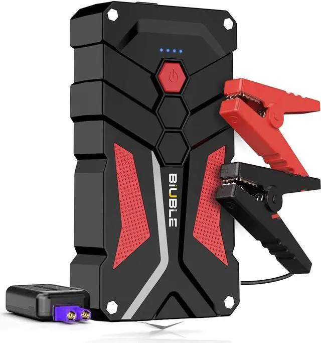 Main image of BIUBLE Jump Starter Car Jump Starter Auto Battery Booster Pack 3000A Peak 12V with USB Quick Charge 3.0,Lithium Jump Box with LED Light(Up to 7.0L Gas or 5.5L Diesel Engine)