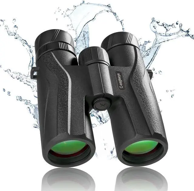 Alt view image 4 of 6 - Ceagleeye10x42 Binoculars for Adults,Ipx7 Professional Waterproof and Anti-Fog with 23mm Large Eyepiece Bak4 Lens,Binoculars for Travel Bird Watching Hunting Sports Extra Bag,Strap,Phone Adapter,Black