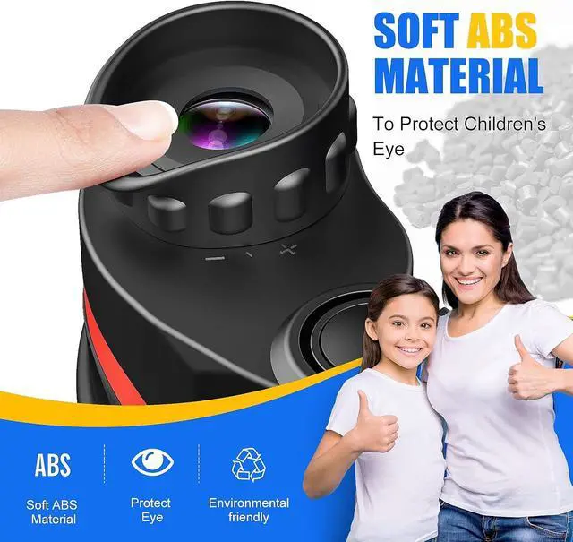 Alt view image 2 of 7 - LET'S GO! Binocular for Kids, Compact High Resolution Shockproof Binoculars