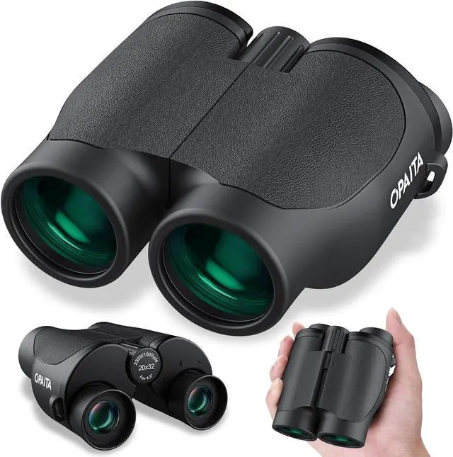 Main image of 20x32 Compact Binoculars for Bird Watching - OPAITA High Powered Small Binoculars for Adults Kids with Low Light Vision for Hunting Cruise Trip Travel Concert Hiking