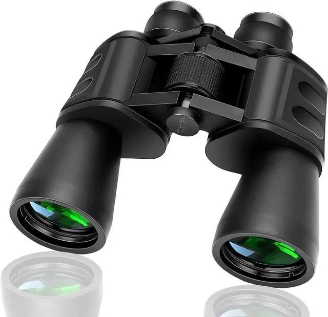 Main image of Binoculars 20x50,High Power Binoculars for Adults and Kids with Low Light Night Vision, Compact Waterproof Binoculars for Bird Watching Hunting Travel Football Stargazing BAK-4 Prism FMC Lens(Black)