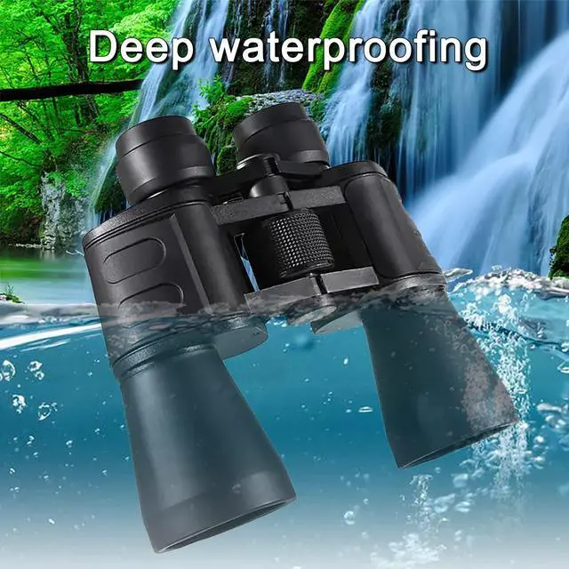 Alt view image 2 of 7 - Binoculars 20x50,High Power Binoculars for Adults and Kids with Low Light Night Vision, Compact Waterproof Binoculars for Bird Watching Hunting Travel Football Stargazing BAK-4 Prism FMC Lens(Black)