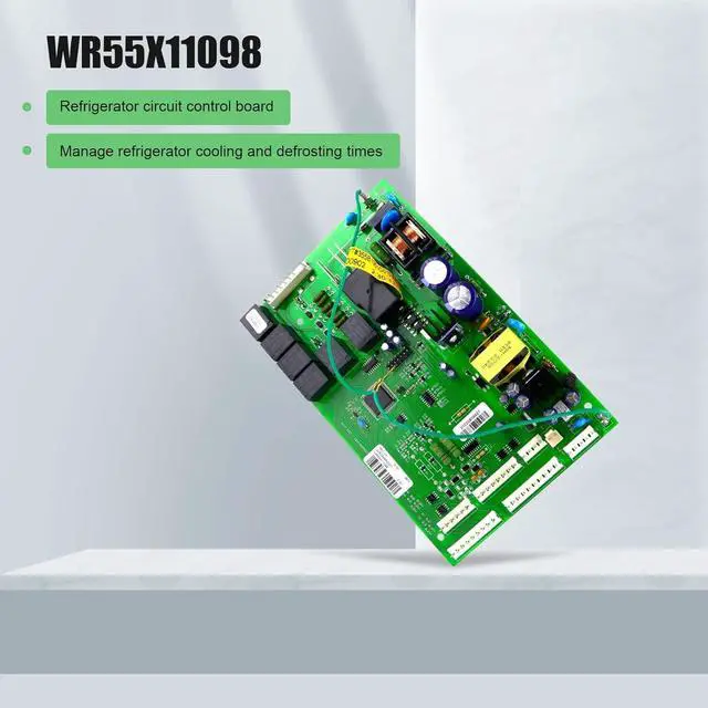 Alt view image 2 of 6 - WR55X11098 Refrigerator Electronic Control Board, Compatible with ge PGCS1RKZJSS, PSQS6YGZBESS, PFSS5RKZASS, PFCF1RKZABB,PGS25KSEAFSS, PFSF5RKZCBB,ETC. Replace WR55X11076, WR55X11077, WR55X11097, ETC