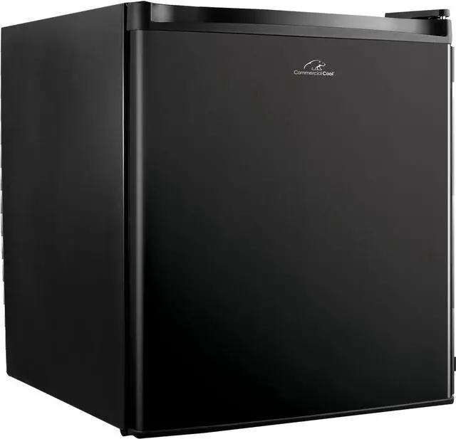 Main image of Commercial Cool CCR16B Compact Single Door Refrigerator and Freezer, 1.6 Cu. Ft. Mini Fridge, Black