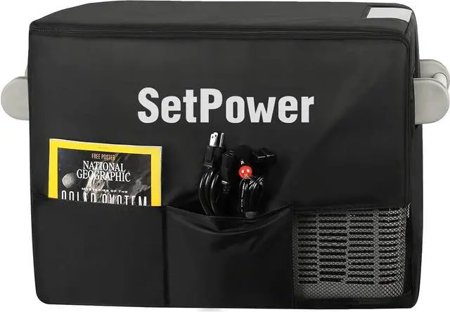 Alt view image 6 of 7 - Setpower Insulated Protective Cover for AJ30 Portable Refrigerator Freezer, suitable for AJ30 Only