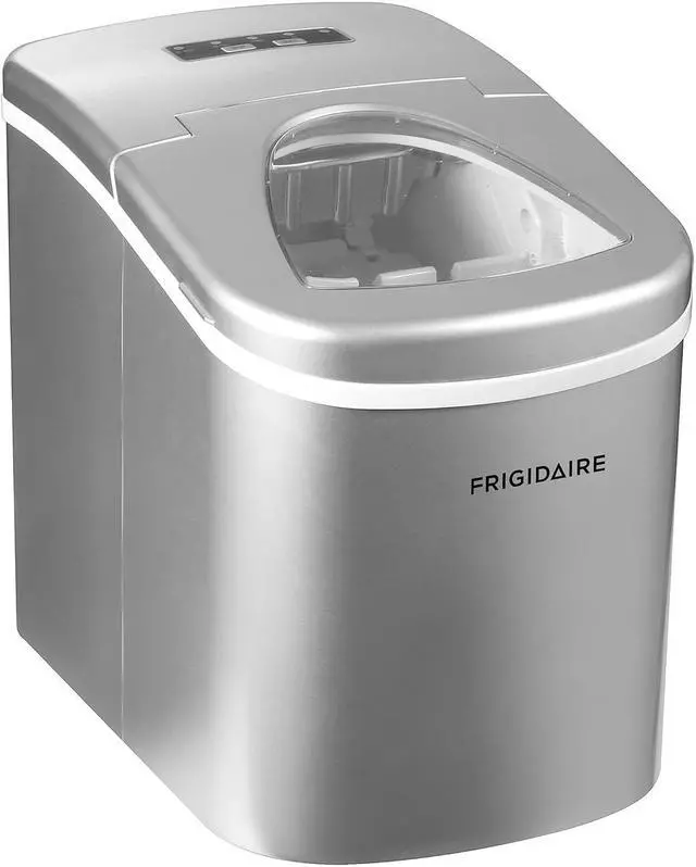 Alt view image 2 of 6 - Frigidaire EFIC108-SILVER Counter top Portable, 26 lb per Day Ice Maker Machine, Silver