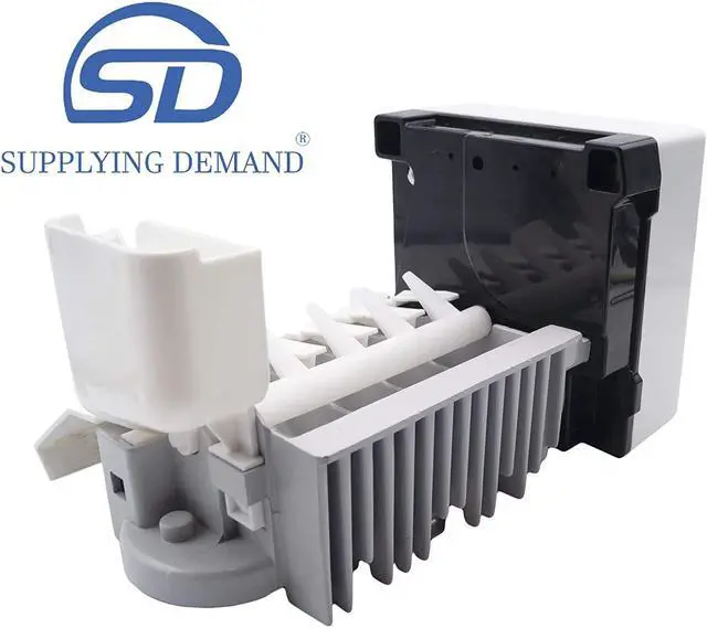 Alt view image 3 of 6 - Supplying Demand W10190961 W10122503 Refrigerator Ice Maker Replacement Model Specific Not Universal