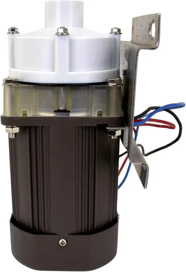 Alt view image 6 of 7 - IMM Ice Machine Motor Replacement for Hoshizaki S-0730 Ice Machine Motors Includes mounting Plate, 14 inch Cable & Plug.