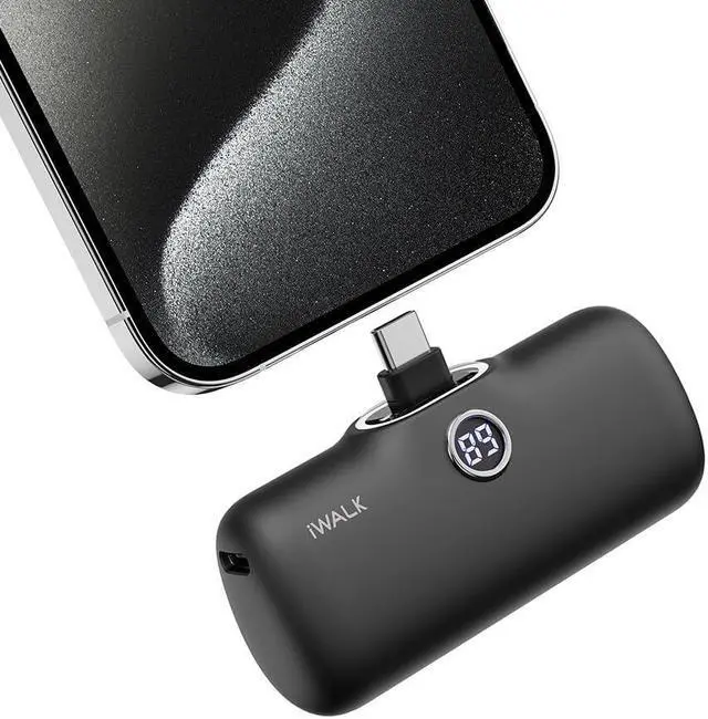 Main image of iWALK USB-C Portable Charger for iPhone 15/16, Mini 20W 4800mAh Wireless Power Bank Fast Charging Travel Battery Pack Compatible with iPhone 16/15/15 Plus/15 Pro/15 Pro Max, Andriod Phone Samsung