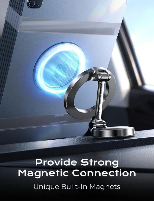 Alt view image 6 of 7 - LISEN for MagSafe Sticker,Upgraded Magnetic Ring for Phone Case Compatible with MagSafe Ring for MagSafe Car Charger Phone Magnet Plate Magsafe Converter Kit Fits iPhone 15/14/13/12 Android Galaxy S24