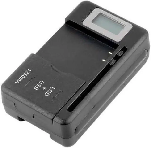 Alt view image 5 of 7 - Universal LCD Battery Charger, Travel chargering for Samsung Galaxy S3 S4 S5 Note 2 3 4, Edge, Mega, LG, Huawei, HTC, ZTE, etc