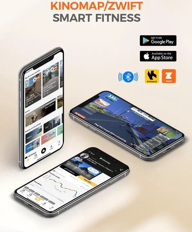 Alt view image 6 of 7 - pooboo Elliptical Machine, Elliptical Exercise Machine with 16-Level Resistance&Hyper-Quiet Magnetic Driving System, Elliptical Machine for Home with LCD Monitor&15.5IN Stride, 350LBS Weight Capacity