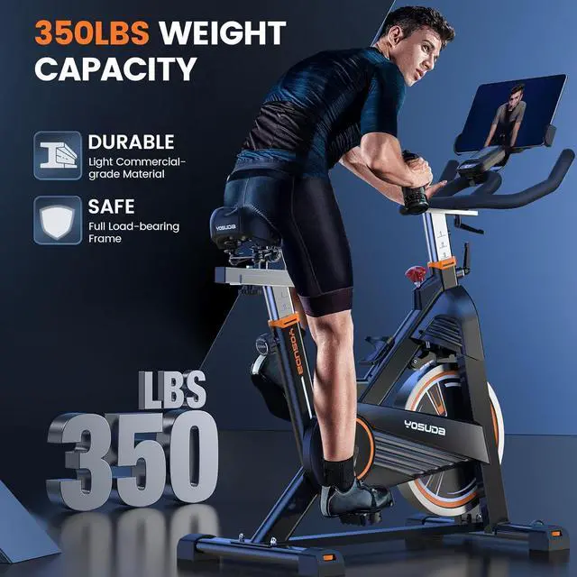 Yosuda Best Exercise Bike For 350 Lbs YOSUDA PRO Magnetic Exercise
