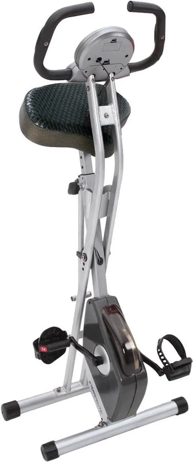 Alt view image 5 of 5 - Exerpeutic Folding Exercise Bike, 8 Levels of Resistance Stationary Bike, Bluetooth tracking & Tablet Holder options available