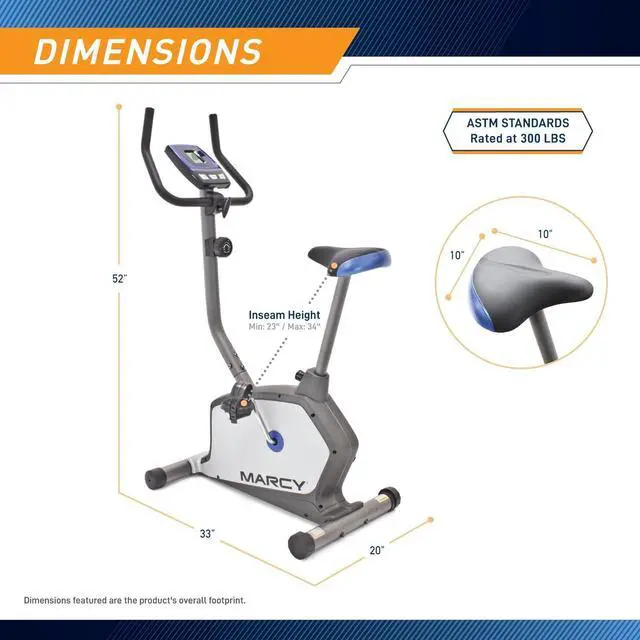 Alt view image 2 of 7 - Marcy Stationary Exercise Indoor Bicycle with 8 Magnetic Resistance Levels