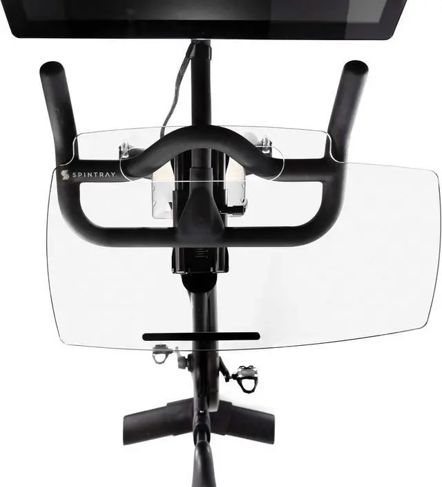 Alt view image 2 of 7 - TFD Sidewinder | Compatible with Peloton Bike (ORIGINAL GEN 3 ONLY) | Laptop Desk Tray - Premium Holder for Laptop, Tablet, Phone, Books & More - The Ultimate Peloton Accessories (Sidewinder Tray)