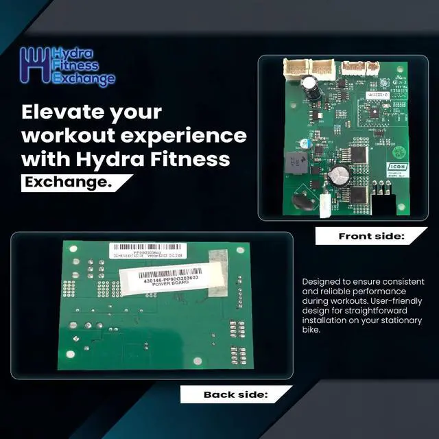 Alt view image 3 of 6 - Motor Control Board Controller Easy Installation 430157 Works with S22I S15I Stationary Bike