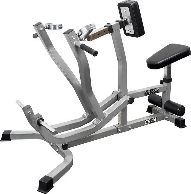 Main image of Valor Fitness Seated Row Machine - Back Chest Workout - Plate Loaded- Independent Converging Arms - Multi Grip Positions - Rotating Handles- includes 2" Plate Adapters - Home Gym Max 400 lbs