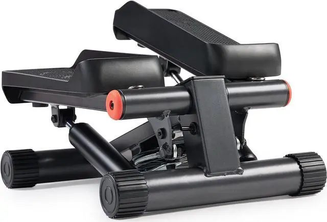 Alt view image 7 of 7 - Sunny Health & Fitness Mini Stepper for Exercise at Home, Stair Step Workout Machine with Resistance Band and Over 300lb Weight Capacity, Optional Twist Motion and Free SunnyFit App Connection