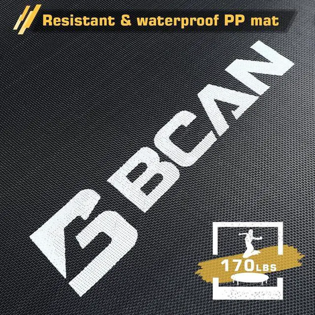 Alt view image 2 of 7 - BCAN 36 Mini Trampoline Rebounder Trampoline for Adults Max Load 170lbs Small Trampoline Exercise Trampoline Fitness Trampoline Indoor/Garden Workout