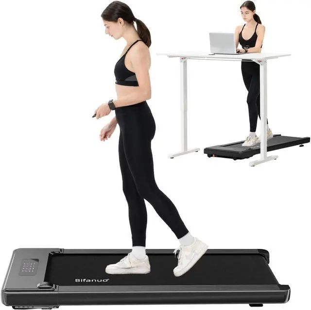 Main image of Walking Pad - Under Desk Treadmill, Treadmills for Home/Office, Portable Treadmill, Walking Pad Treadmill Under Desk with Remote Control LED Display- Ideal for Fitness Enthusiasts