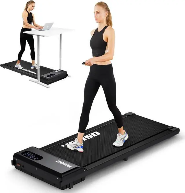 Main image of Walking Pad, Walking Pad Treadmill 330 lb capacity3 in 1 Portable Under Desk Treadmill for Home and Office with Remote Control, LED Display