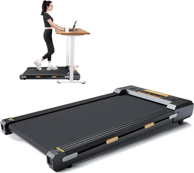 Main image of Walking Pad Treadmill with Incline Under Desk Treadmill, 2 in 1 Portable Compact Treadmill for Home with Remote Control, LCD Display, Small Walking Jogging Machine