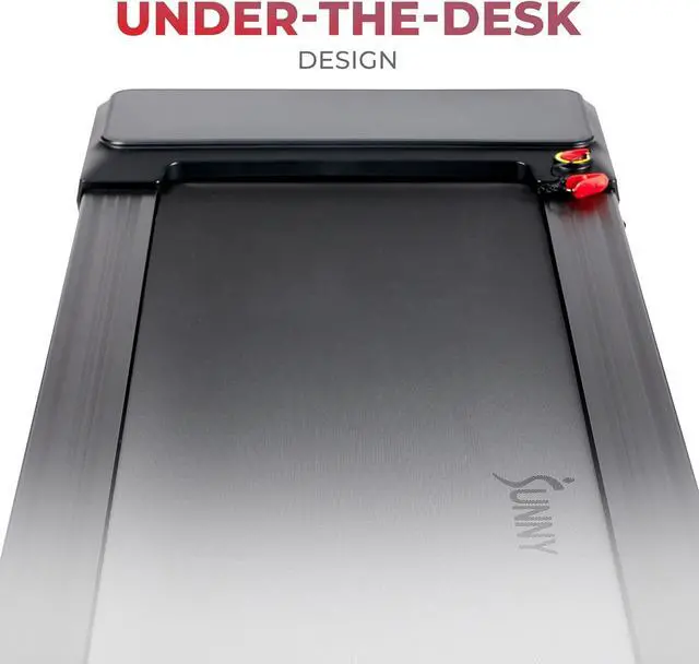 Alt view image 4 of 7 - Sunny Health & Fitness Sleek Compact Smart Treadpad Pacer Dual Mode Walking/Running Treadmill with 6-Level Auto Incline, Remote Control & Exclusive SunnyFit App Enhanced Bluetooth Connectivity