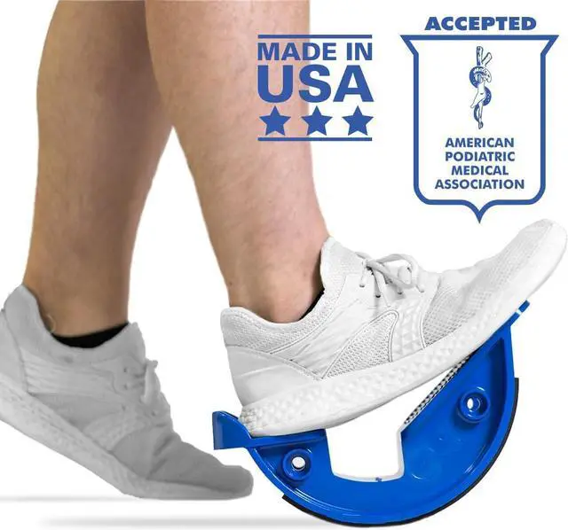 Alt view image 2 of 6 - ProStretch the Original Calf Stretcher and Foot Rocker for Plantar Fasciitis, Achilles Tendonitis and Tight Calves, Made in USA