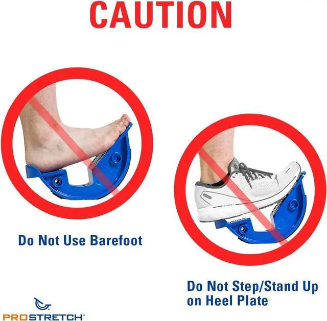 Alt view image 5 of 6 - ProStretch the Original Calf Stretcher and Foot Rocker for Plantar Fasciitis, Achilles Tendonitis and Tight Calves, Made in USA