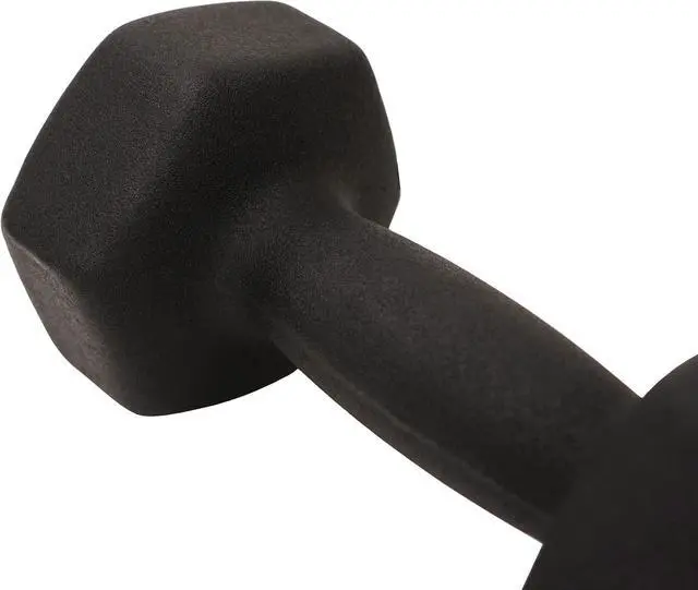Alt view image 7 of 7 - Sunny Health & Fitness Neoprene Coated Hex Shaped Dumbbell Non-Slip Fitness Weights for Home Gym Exercise, Full Body Workout Strength Building, Weight Loss, Sold in Pairs - Sizes - 2LB, 5LB, 8LB, 10LB