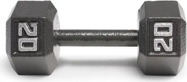 Alt view image 6 of 6 - Marcy Cast Iron Hex Dumbbells Collection - Available size from 3-lb to 100-lb, SOLD INDIVIDUALLY