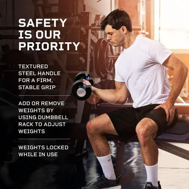 Alt view image 4 of 6 - Lifepro Adjustable Dumbbells - 15Lb 25Lb 43Lb 55Lb 90Lb 6in1 Dumbbells Adjustable Weight, Compact Quick Adjustable Dumbbells set/single for Full Body Exercise & Fitness Home Gym