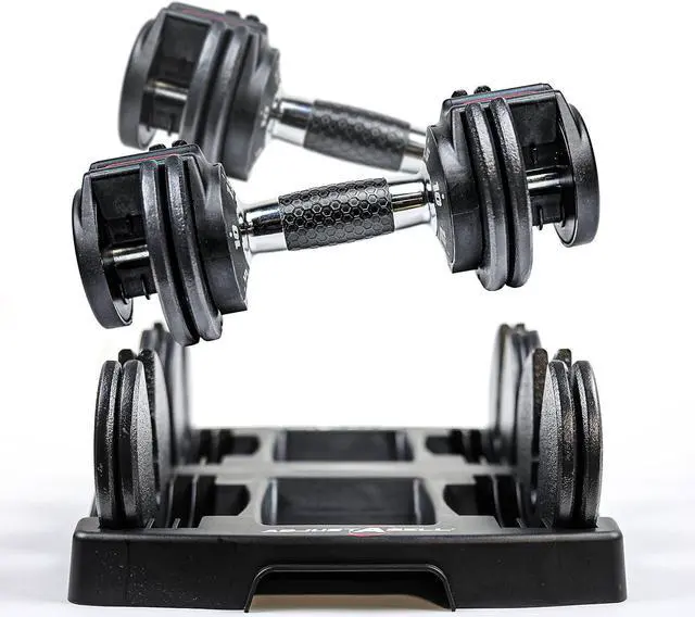Alt view image 2 of 6 - CAP Barbell ADJUSTABELL® Dumbbell |12.5lb, 25lb, 55lb | Single or Pair