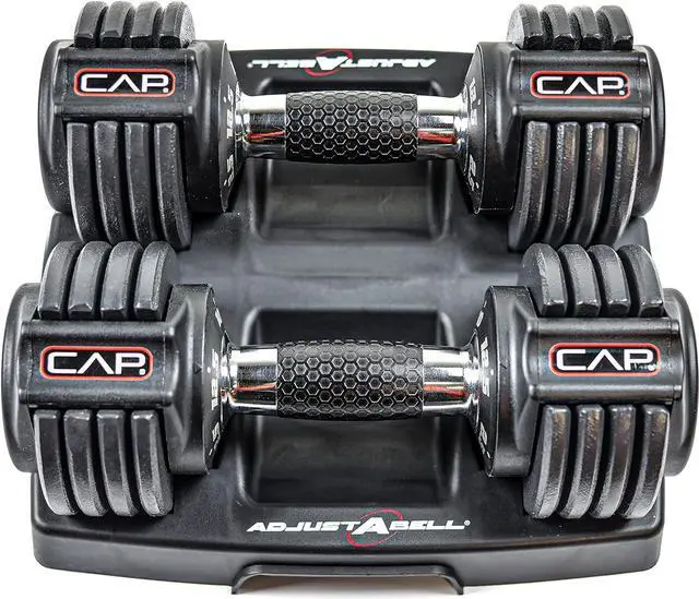 Alt view image 6 of 6 - CAP Barbell ADJUSTABELL® Dumbbell |12.5lb, 25lb, 55lb | Single or Pair
