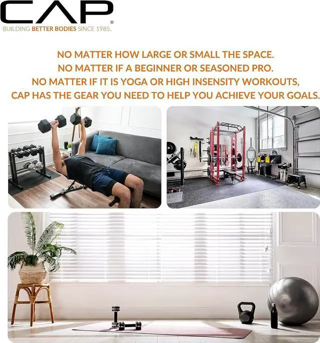Alt view image 6 of 7 - CAP Barbell 150 LB Coated Hex Dumbbell Weight Set with Vertical Rack | Multiple Colors