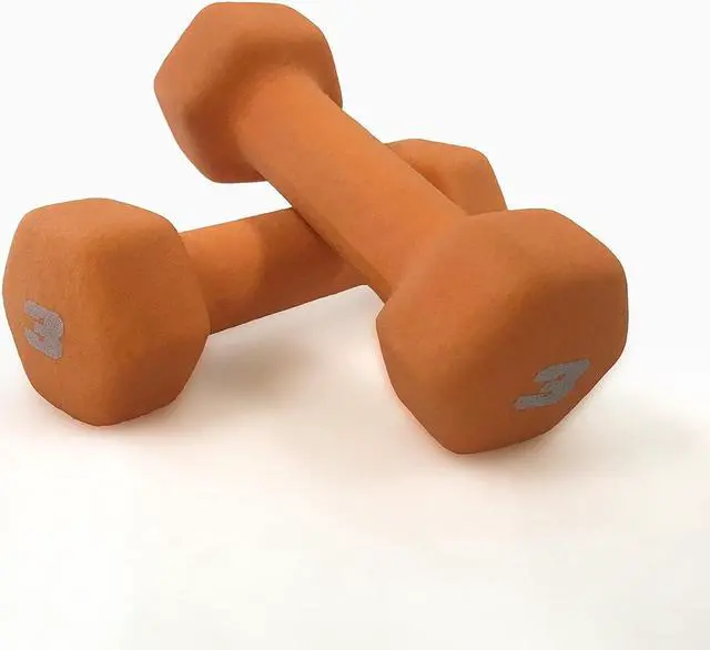 Alt view image 2 of 5 - CAP Barbell Black Neoprene Coated Dumbbell Weights | Set