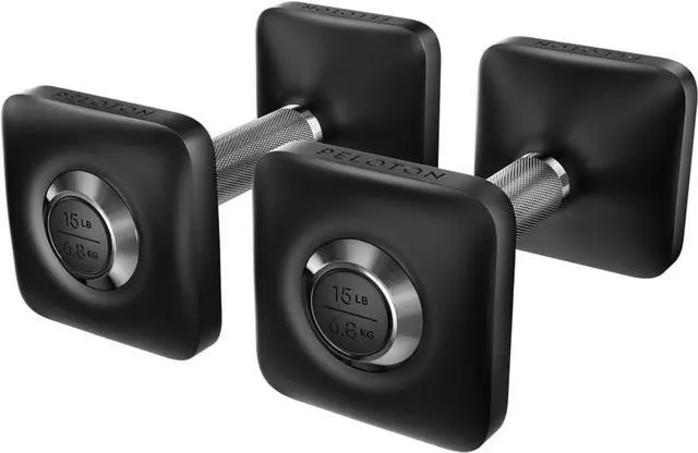 Main image of Peloton Dumbbells | Ergonomically Designed Pair of Cast Iron Weights with Urethane Coating and Non-Slip Grip, Available in Set of Two