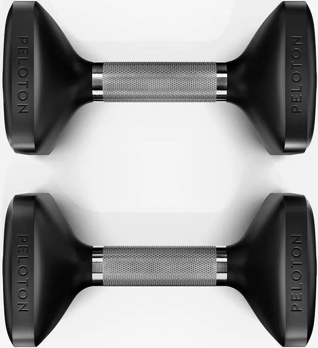 Alt view image 2 of 7 - Peloton Dumbbells | Ergonomically Designed Pair of Cast Iron Weights with Urethane Coating and Non-Slip Grip, Available in Set of Two