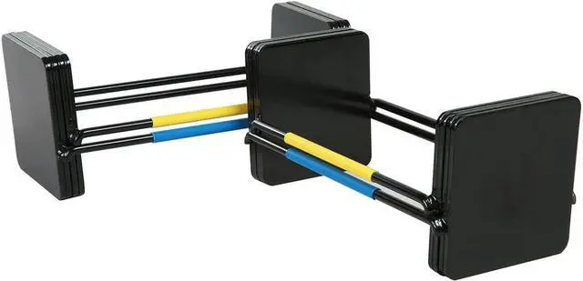 Alt view image 2 of 6 - POWERBLOCK Elite EXP 50-70 lb. Dumbbell Kit, Stage 2 Expansion Kit, Only Compatible After Stage 1 Elite EXP Adjustable Dumbbells Purchase, Durable Steel, Innovative Workout Equipment, 20 lbs, Black