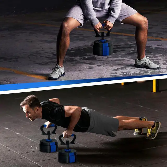 Alt view image 6 of 7 - VIVITORY Adjustable Dumbbell Set, 25/35/45/55/65/75 lbs Free Weights