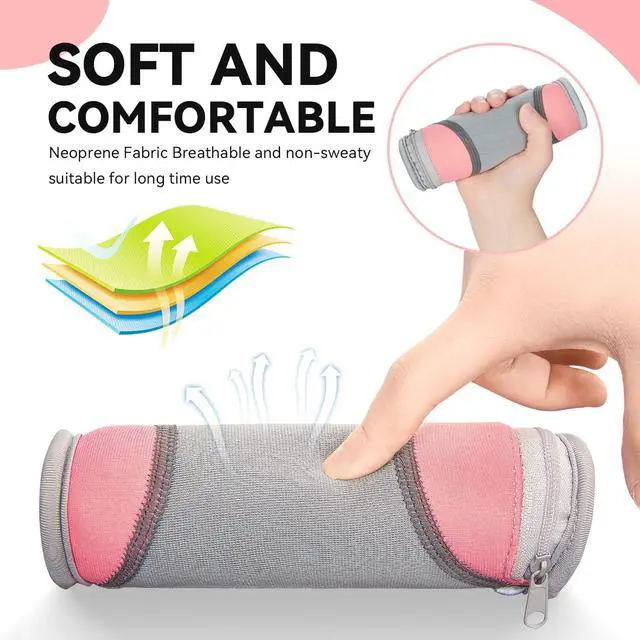 Alt view image 3 of 7 - Sportneer Hand Weights Set, Removable Walking Weight of 6 (1lb, 2lbs, 3lbs Each Pack) Soft Dumbbells Sets for Women Men Walking Dumbbell with Hand Strap for Workout Running Physical Therapy Aerobics