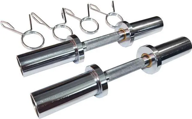 Main image of Olympic Dumbbell Handle Loadable Dumbbell Bars Fit 2 inch Olympic Weight Plates Ideal For Home Gym Strength Training