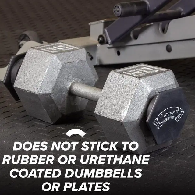 Alt view image 4 of 5 - Microload Pair 1 1/4 lb. Magnetic Hex Weights (2.5 lb. Set)