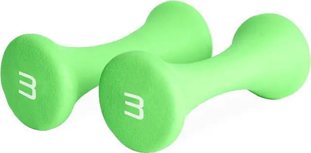 Alt view image 3 of 7 - Tone Fitness set includes 3 PAIRS of DUMBBELLS