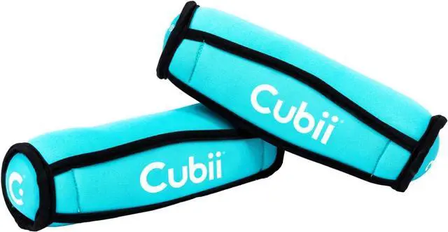 Main image of Cubii Comfii - Two 2lb Soft Dumbbell Set Hand Weights Set For Walking and Low Impact Workouts for Women, Men and Seniors