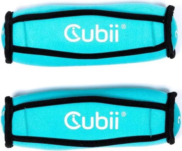 Alt view image 2 of 4 - Cubii Comfii - Two 2lb Soft Dumbbell Set Hand Weights Set For Walking and Low Impact Workouts for Women, Men and Seniors