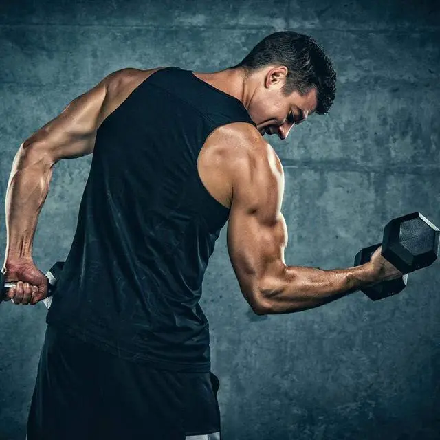 Alt view image 4 of 5 - papababe Dumbbell Set Rubber Encased Hex Dumbbell Free Weights Dumbbells Set Home Weight Set with Rack